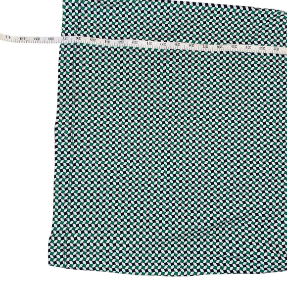 BODEN FLORRIE FLORAL JERSEY DRESS IN MEADOW GREEN, ABSTRACT DIAMOND 6R - Picture 5 of 7